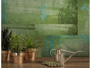 GREEN DREAM - Vinyl or fyber glass wallpaper _ N.O.W. Edizioni